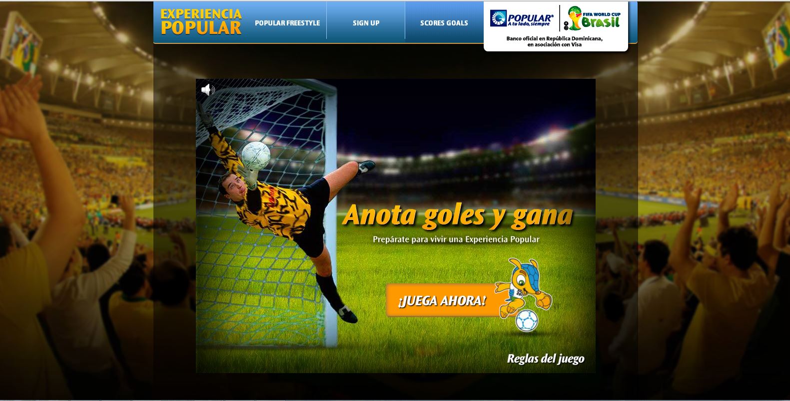 Interactive website - world cup sites Interactive website - world cup sites